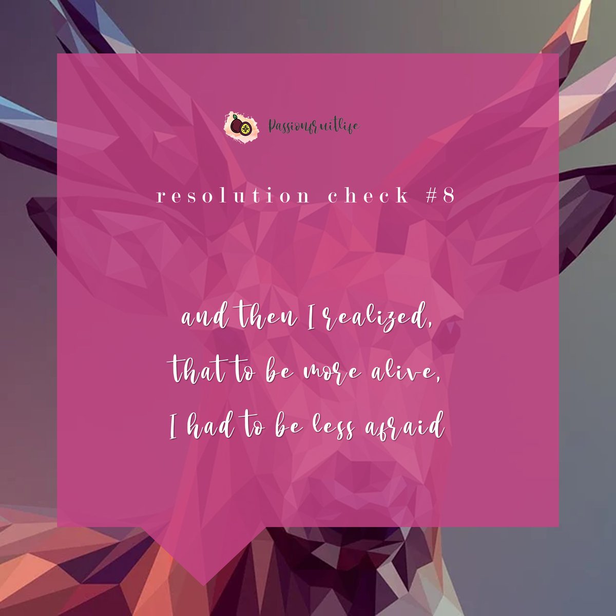 PassionFruitLyf's tweet image. #ResolutionCheck
#8 Unmute Yourself!
I have always found it hard to ask for what I want. So I took baby steps -
speaking even when I thought it wasn't necessary,
putting myself out there even though I didn't want to,
trying to stop myself from stopping myself.
#NewYear #Voice