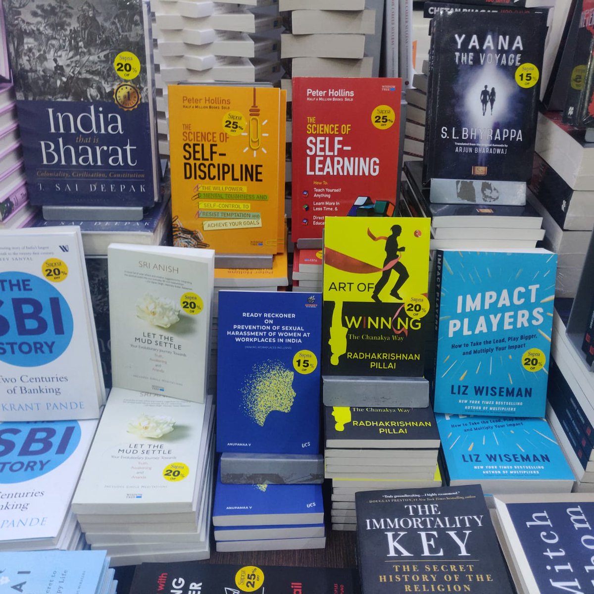 AuthorsChannel's tweet photo. Author-signing event at #sapnabookstore #Kormangla  #banglore. Get yours now. #readyreckoner by @anupamaa_v  #posh #newbooks #authorscommunity #authors #bookreview #bookreviewer #bookblogger #outnow #topsellingbooks #bookworm  Buy now on:https://t.co/U3VJMS8aSs. https://t.co/PYFnmFVyFm