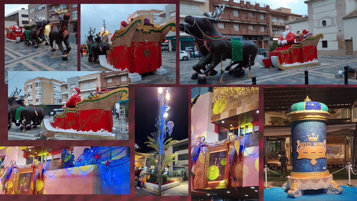 Así de ESPECTACULAR ha quedado la DECORACIÓN NAVIDEÑA de MATÍSS CREACCIÓN en SAN JAVIER. Todavía no os habéis hecho una foto con nuestro SÚPER TRINEO DE PAPÁ NOEL?? HOY PUEDE SER EL DÍA!! y no dejéis de ECHAR LAS CARTAS al BUZÓN REAL!!
🎄🎅🏼🦌🌲🎅🏼🦌🎄🎅🏼🦌🌲🎅🏼🦌🎄🎅🏼🦌🌲🎅🏼🦌🎄🎅🏼🦌