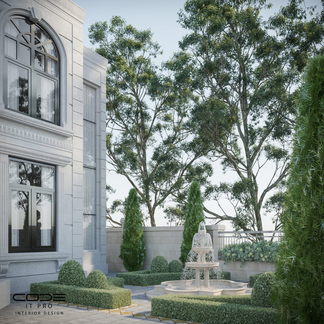 يمكننا تحويل حلمك الافتراضي للتصميم الخارجي إلى حقيقة واقعة.
من أعمالنا في تصميم واجهة فيلا بالسعودية على الطراز الكلاسيكي الهادئ الذي يعطي مظهرًا شديد الجاذبية و أناقة لا مثيل لها ، رأيكم ؟ 

#تصميم_واجهات 
#تصميم_حدائق