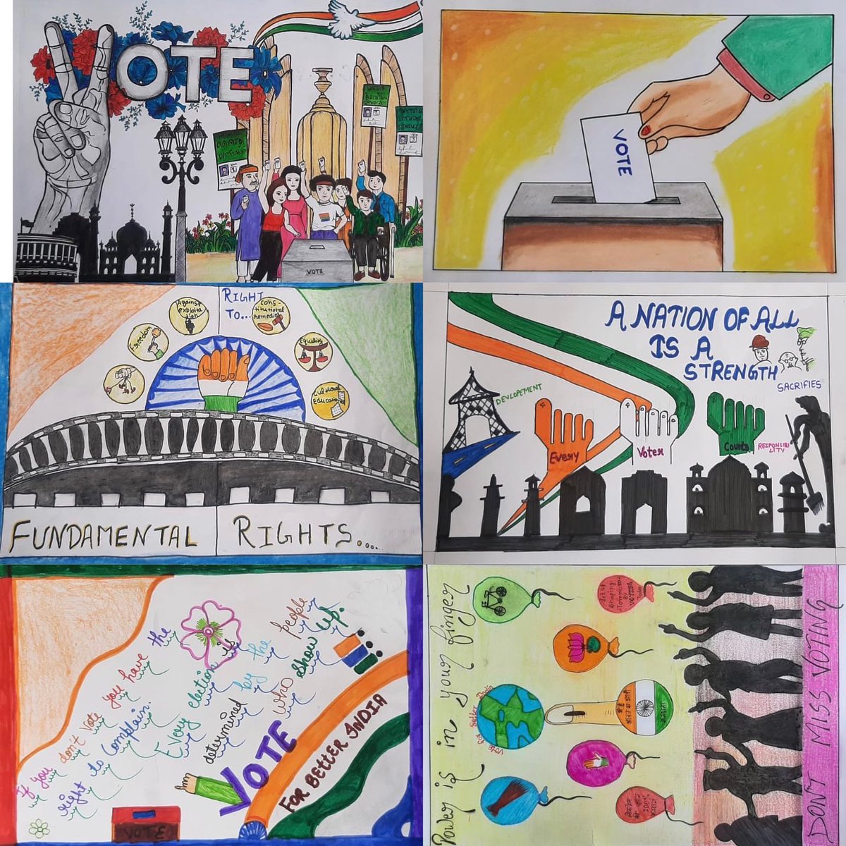 Drawing COmpetition (SKRM) (Matdan Jagruti).png - Gujarat - Systematic  Voters' Education and Electoral Participation