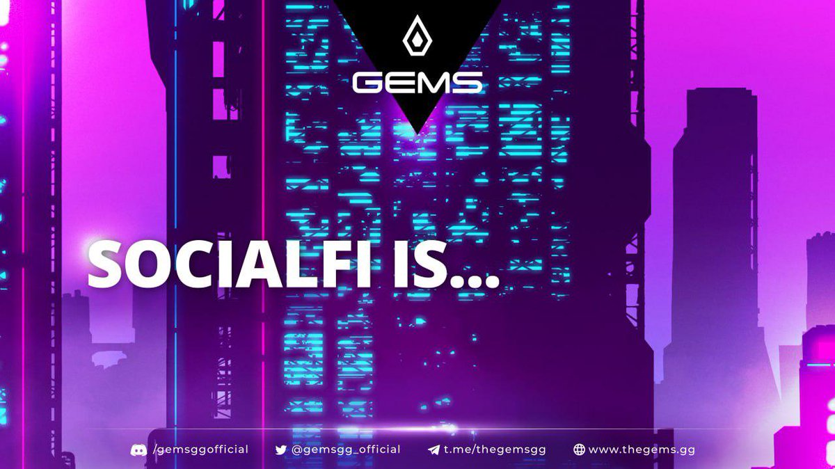 ⚡ SocialFi is Web 3.0!

👥  Could this be the end to the centralized systems of social media platforms?
❌ Algorithm changes, data scams, and content censorship could be #canceled once and for all.

#CommunityOwned #SocialMedia #SocialFi