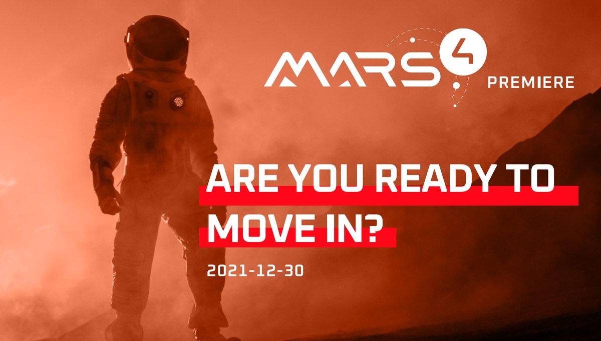 There will be a time when we are forced to find a safer place to live and start a #new #beginning. 

Brace yourself and become the pioneer of the civilisation on Mars #Metaverse. 

Our storyline #trailer in 3 hours!🔥
🎬 youtu.be/m2jILZWexig

#GameFi #Decentralized #NFTs