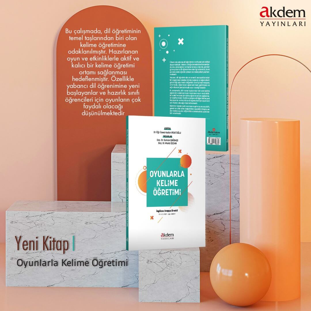 ahbvmutercimlik's tweet photo. Arapça Müterci̇m Tercümanlık Öğretim Üyesi Doç. Dr. Murat Özcan @Dr_Murat_Ozcan ve Yabancı Di̇ller Yüksekokulu Öğretim Üyesi Doç. Dr. Gürkan Dağbaşı’nın @DocDrGDagbasi hazırladığı “Oyunlarla Kelime Öğretimi” Dr. Öğr. Üyesi Aydan Irgatoğlu editörlüğünde Akdem Yayınlarından çıktı. https://t.co/yFglbL5usc