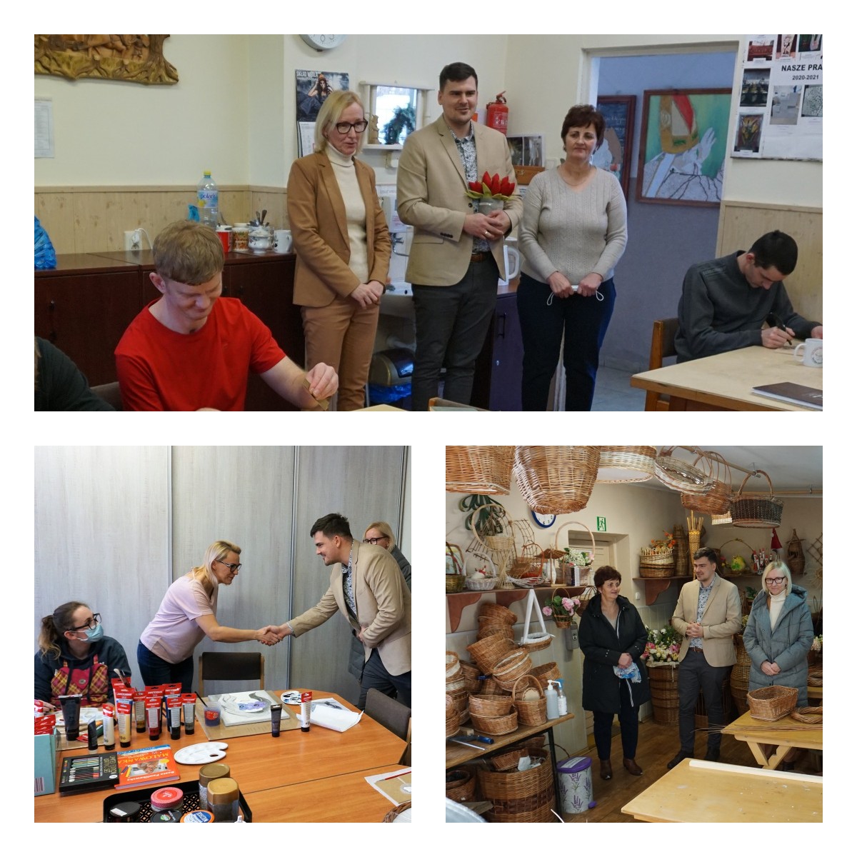 OlsztynPFRON's tweet photo. 🤝 Z wizytą w Warsztatach Terapii Zajęciowej w #Nowym #Mieście #Lubawskim. 
🖥 https://t.co/dMK2yAi3dt https://t.co/Xeowvf3Ub4