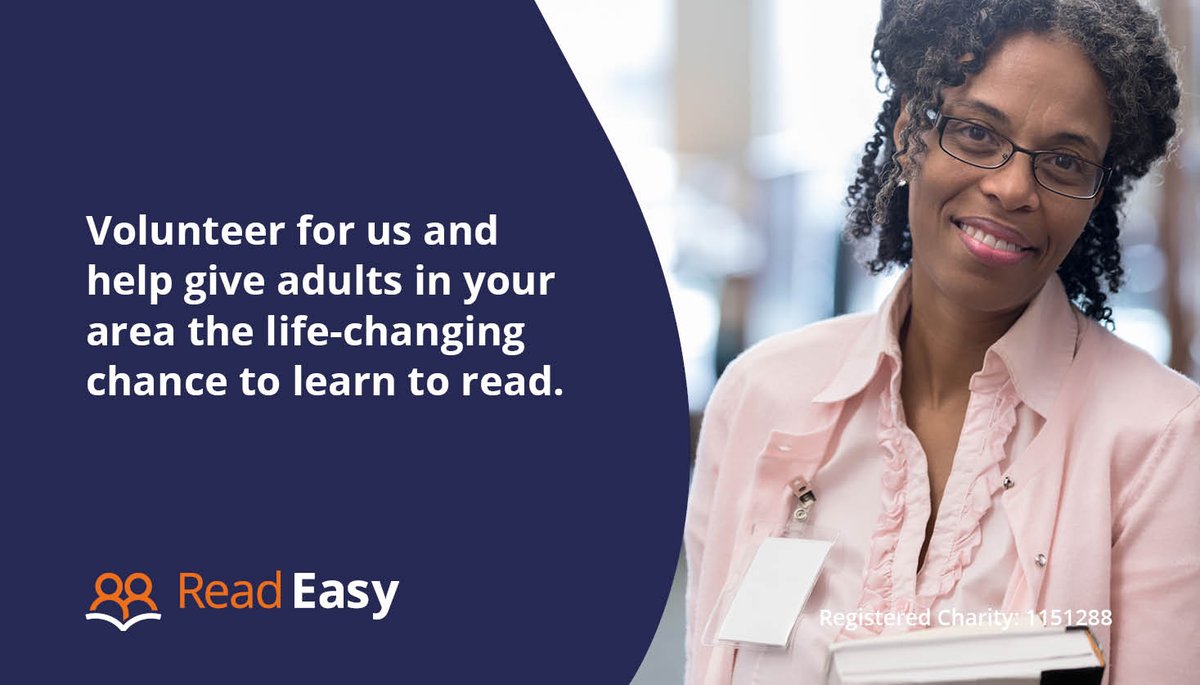 ReadEasyUK's tweet photo. Based in #Readingcity & looking for a great volunteer opportunity for 2022? Help support local adults to learn to read.
Join volunteers who are aiming to start a Read Easy pioneer group in Reading.
Find out more at https://t.co/c4SZxuQSUi
#Berkshire https://t.co/jBG1wtuU9C