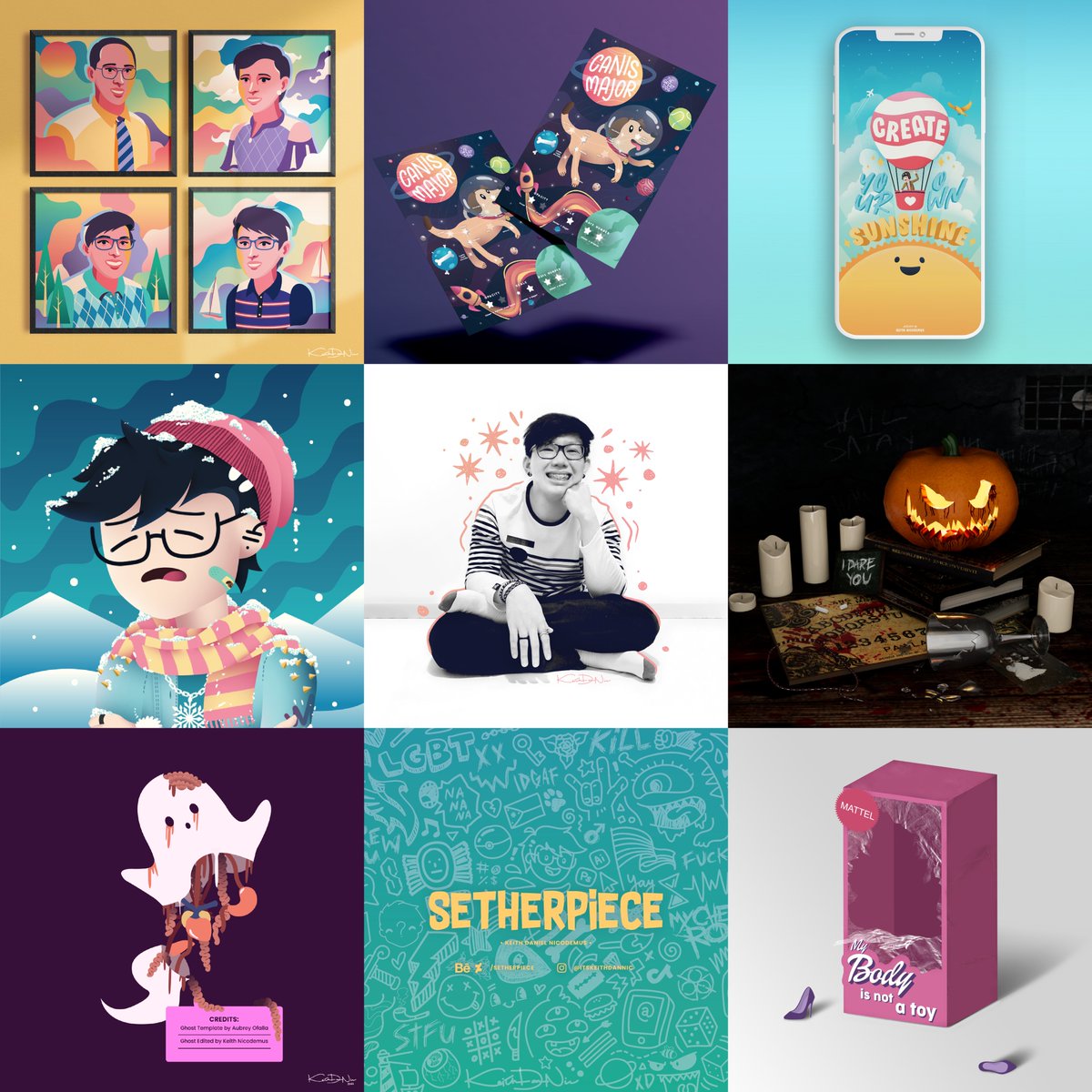 itsKeithDanNic's tweet photo. #artvsartist 2021
Never thought that I would top my work from last year
If you're new here Hi👋🏻 Im Keith and I specialize in Traditional & Digital art, & Illustration
👀 New prof pic coming soon
🍱BEHANCE: https://t.co/ZTBjIHEdbw
📸IG: @itskeithdannic
#art #artph #Setherpiece https://t.co/OU5KTeoQCR