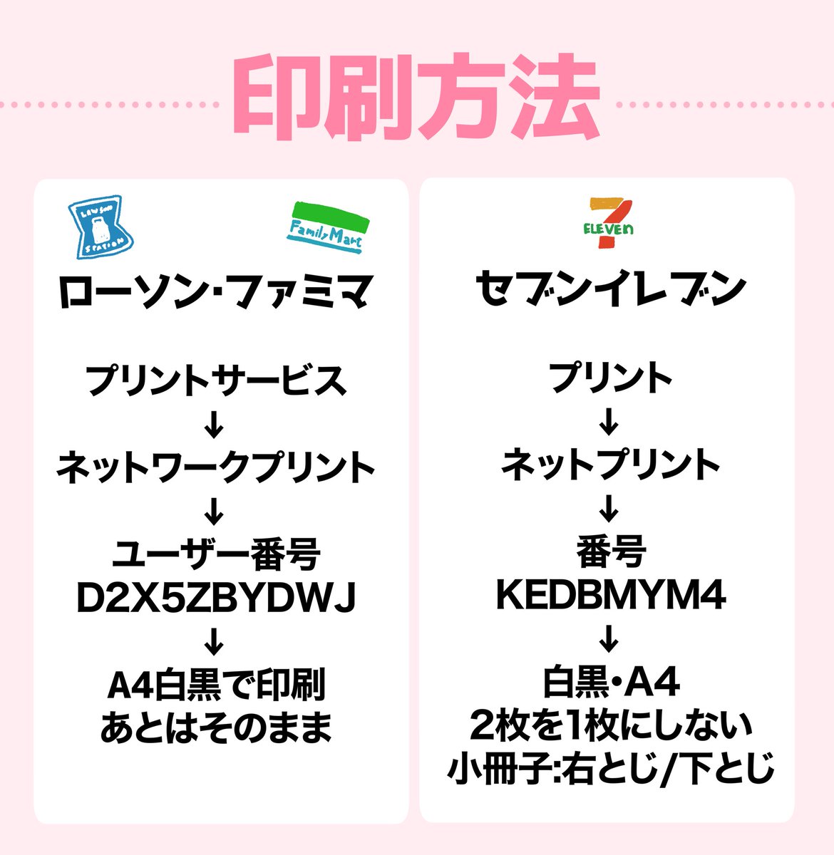 【コピ本コンビニ頒布】
冬コミ行けなくてしょんぼりな方々(自分含む)のために、コンビニで入手できるコピ本作りました!
セブン・ファミマ・ローソンのコピー機で印刷できます。40円くらい🏪

31日まで限定!年の瀬のお供にぜひ〜〜〜✨ 
