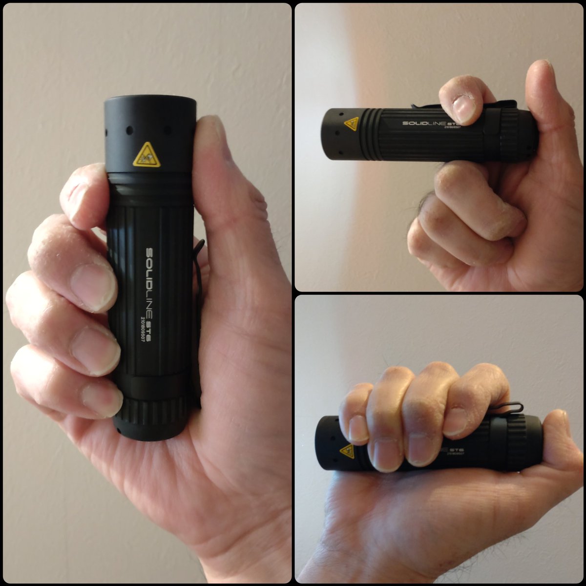 RyXJSg8V1eZ7mfP's tweet photo. LED LENSER Solidline ST6
3AAA
フォワードクリッキー
フォーカス切替はヘッドを回転
このシリーズはボディ表面のマットな質感が好きです。デザインも好き(*´ω`*)
#LEDLENSER
#Solidline
#ST6 https://t.co/jLSwxFaPZZ
