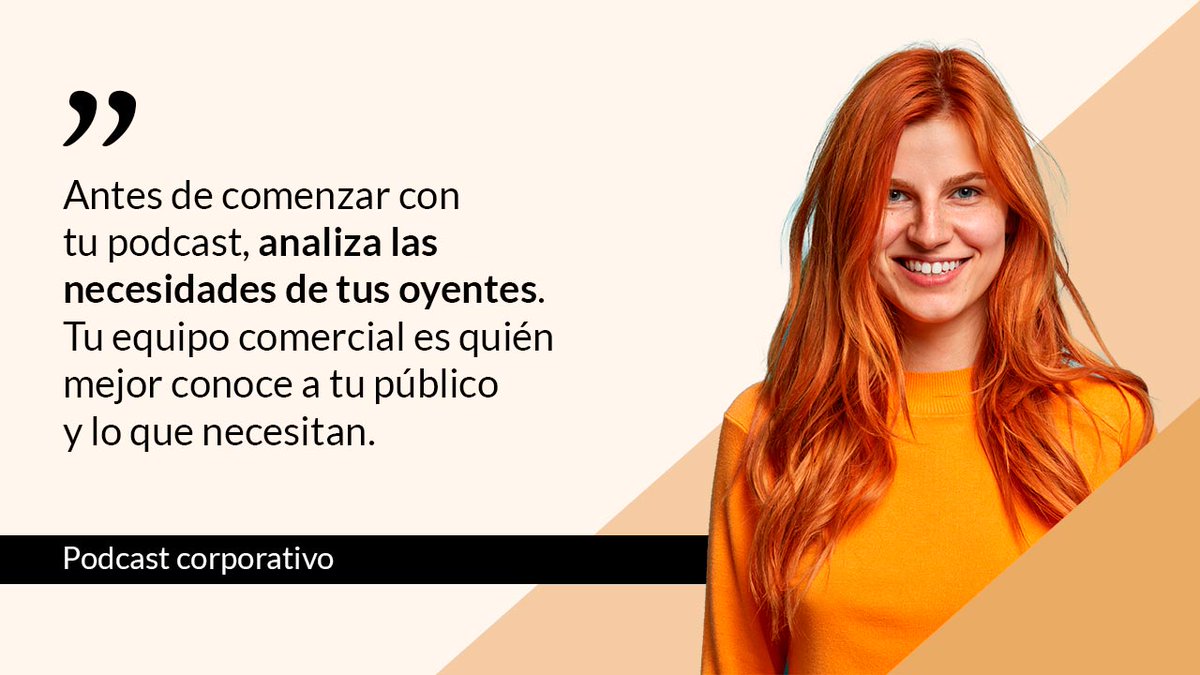 ¿Quieres orientar tu podcast en la dirección correcta? Da valor a tus oyentes y colabora con el equipo de ventas. Estos son dos de los tres elementos clave que te ayudarán a optimizar la inversión en tu podcast. Descubre cuál es el tercero. 👇 swiy.io/6Yzd
