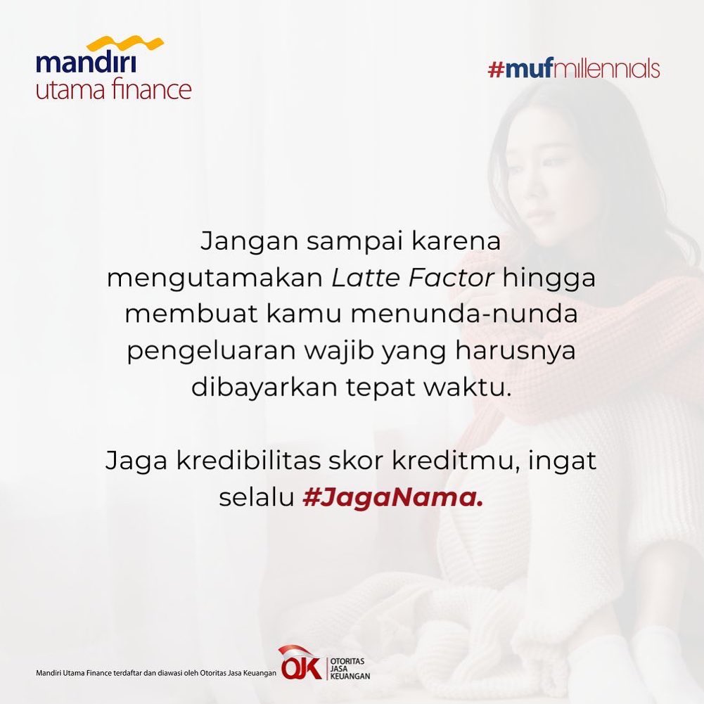 MU_Finance's tweet photo. Pernah merasa sudah berhemat, tapi uang berujung tak tersisa?
Mungkin aja kamu memiliki kebiasaan “Latte Factor”, pengeluaran kecil yang bisa membuatmu semakin boros.
Yuk, langsung aja simak postingan diatas ya!
#mandiriutamafinance #mufmillennials #jaganama #lattefactor https://t.co/na7uWJUbJP