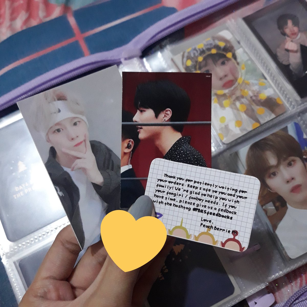 93bribri's tweet photo. #PBKSfeedbacks ✨
wooseok fankit pcs haver <3 thank you for the smooth transaction, secured packaging & seungseok freebies @peachberrieph_ !!! 💕💕💕 https://t.co/XcViMyyQSE