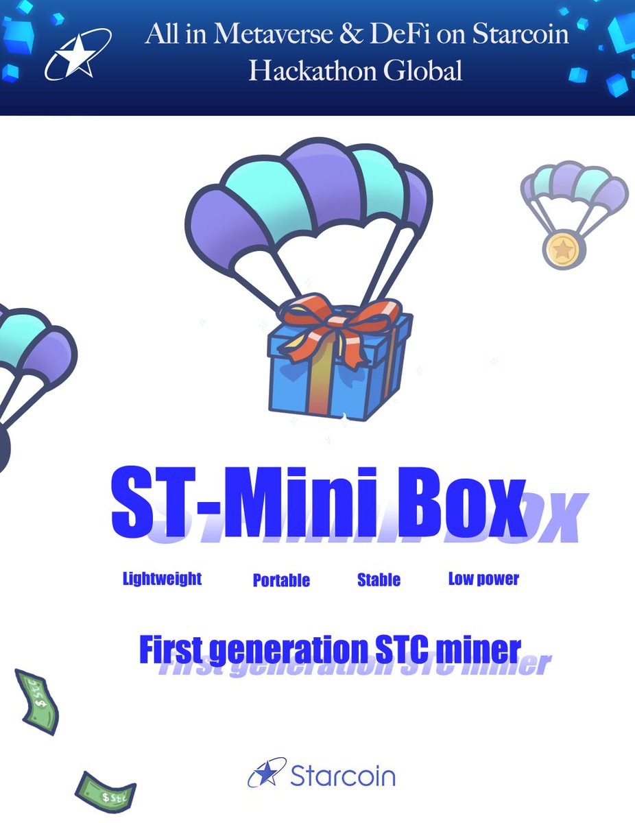 Starcoin Blockchain (@starcoinstc) on Twitter photo 「Day 3 」10 days in a row #Airdrop #Giveaway
Description
🎁 Airdrop Random
🎁 5 random airdrops a day
Complete the following
✅ Follow <a href="/StarcoinSTC/">Starcoin Blockchain</a> <a href="/StarcoinZH/">Starcoin中文社区</a>
✅ RT+#Starcoin #Hackathon
✅ Click to like ❤️
2022.1.12, airdrop sent 「Day 3 」10 days in a row #Airdrop #Giveaway
Description
🎁 Airdrop Random
🎁 5 random airdrops a day
Complete the following
✅ Follow <a href="/StarcoinSTC/">Starcoin Blockchain</a> <a href="/StarcoinZH/">Starcoin中文社区</a>
✅ RT+#Starcoin #Hackathon
✅ Click to like ❤️
2022.1.12, airdrop sent