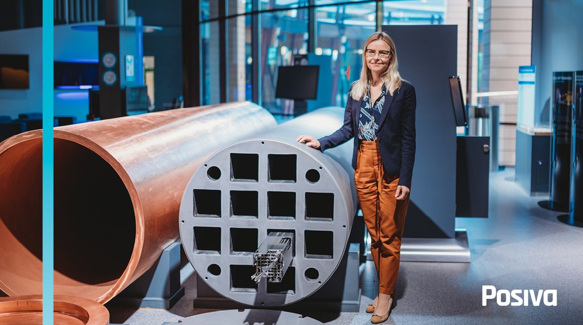 Posiva_fi's tweet photo. "We have a solution for final disposal of spent nuclear fuel", Tiina Jalonen @tiinajalonenpo1
Read More: https://t.co/vzeP1Fxe4b
#Posiva #ONKALO #Olkiluoto #finaldisposal #posivasolutions #wehaveasolution #firstintheworld #gamechanger #nuclear4climate #posivarocks https://t.co/lgGmW7vVLs