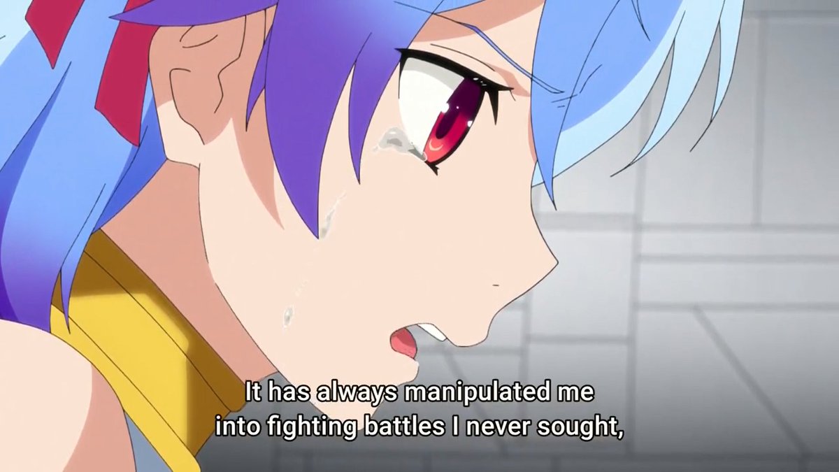 AnjoKeMo's tweet photo. It seems like the Almighty's definition of a hero is to defeat the demon lord at all cost and not to save everyone's lives. 😢😢😢
#ShinNoNakama #BanishedfromtheHerosParty #red #gideon #ruti #blessing #tisse #hero #irony #emotion #anime https://t.co/z8EwFiMQZu