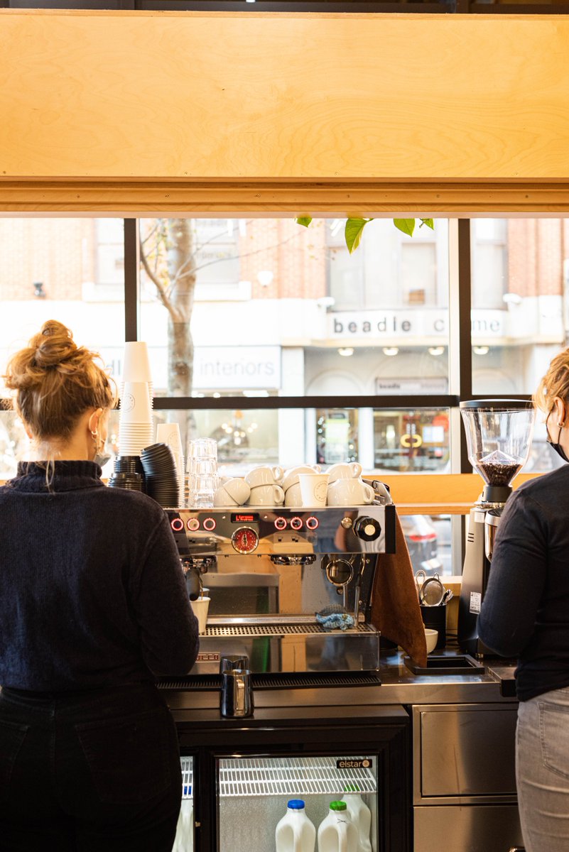 We're always ready to serve only the best coffee for you! Visit us at Reading or Catford Mews ☕