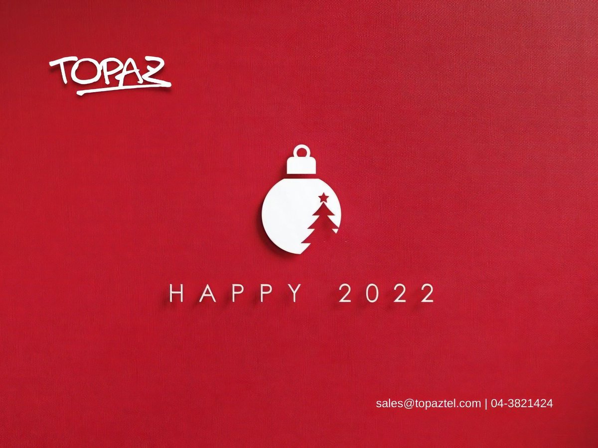 On the occasion of the New Year, <a href="/topaz_fze/">Topaz.fze</a> wishes you and your families a happy and prosperous New Year 2022. ❤🚀

#NewYear2022  #MerryChristmas  #HappyHolidays  #HappyNewYear  #StaySafeStayHealthy  #weekendvibes