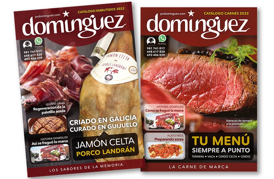 CarnesDominguez's tweet photo. Ya están disponibles las nuevas revistas de 2022 para su descarga aquí: ▶ https://t.co/83CJkZq5bA.
Si las quieres impresas en alta calidad, pídeselas a tu vendedor habitual o llámanos al ☎️ 981 741 017. https://t.co/HV8M9cXAQe