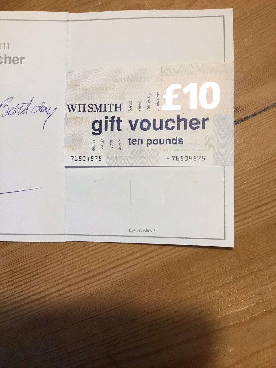 JudeJ2's tweet photo. @WHSmith can I use this voucher from years ago? It says it has no end date. https://t.co/Ho8lHbAwWX