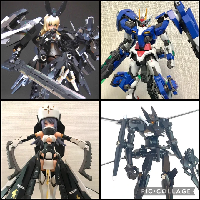 復帰一年目の目標12体、ぜんぜん未達でした。 #今年作ったプラモ晒そうぜ 
