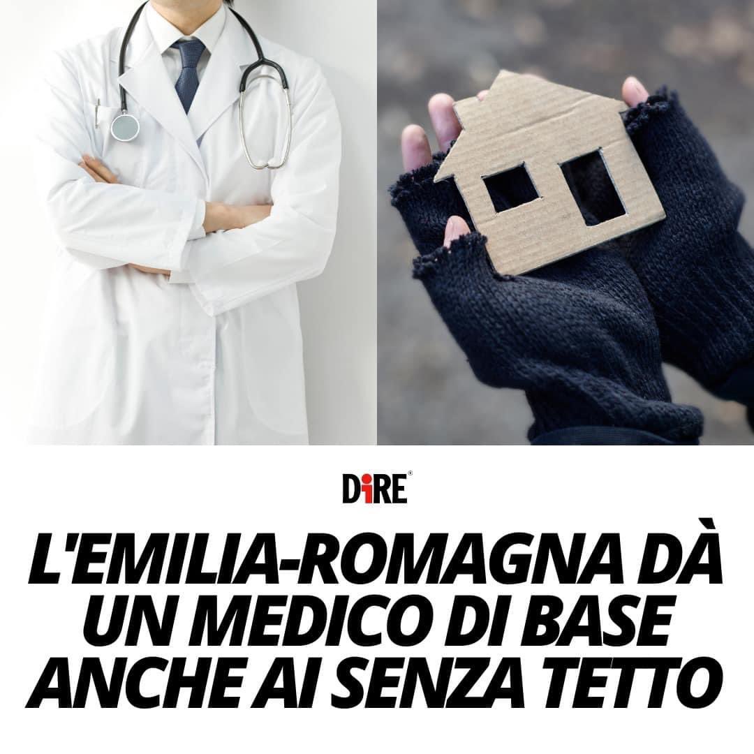 Ora è ufficiale: medico di base anche per i senza fissa dimora in Emilia-Romagna, firmata la prima legge in Italia. 

Per una sanità pubblica che curi allo stesso modo un povero come un ricco.
