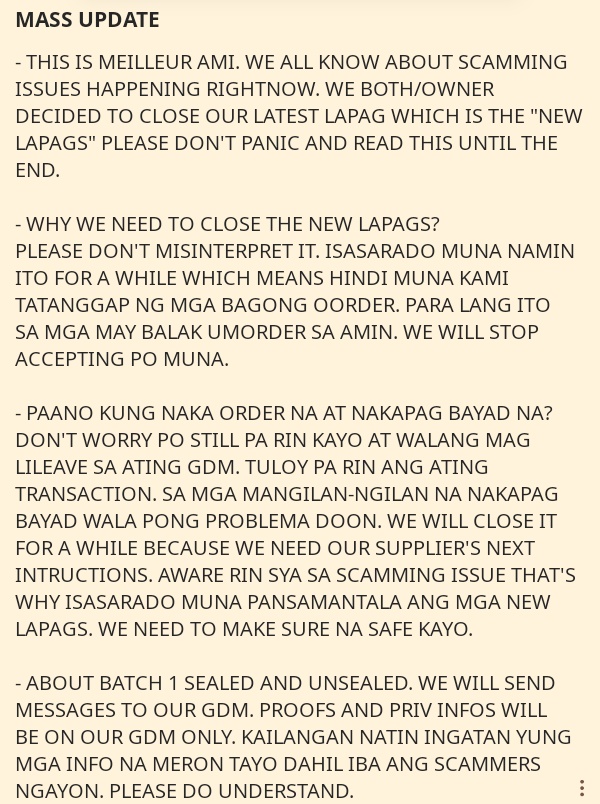 shopmeilleurami's tweet photo. #AMIUPDATES 

please read our latest update 💗 https://t.co/UsyIJCcAMO