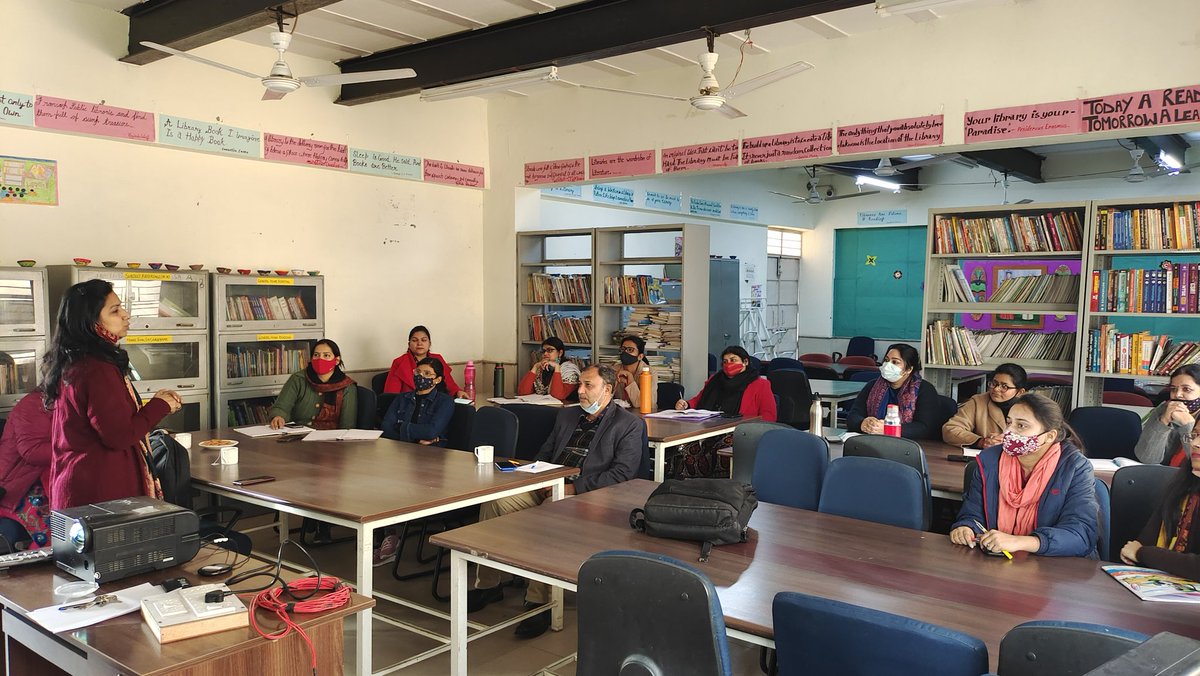 SeemaGovtTr's tweet photo. Amazing satisfaction on sharing ideas in such a fruitful way...

Gratitude to our Education Minister for giving us feathers to explore the sky like never before

#delhi govt teachers #let's talk education @KavitaSaini_DoE @SamreenRaza28 @rohit_upadhyaya https://t.co/6zT2OBjaNg