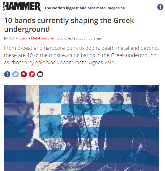 venerate2004's tweet photo. An exclusive piece on @MetalHammer, where Agnes Vein list their local underground peers. 
Featuring the mighty Universe217, HeadCleaner, Spineless , Free Fall Band, STEREO ANIMAL, Krause, Kemerov, DreamLongDead, Mammock, Zvarna
Get a full taste here >> https://t.co/FDJvMAKGK6 https://t.co/sJBIKdAjZ3