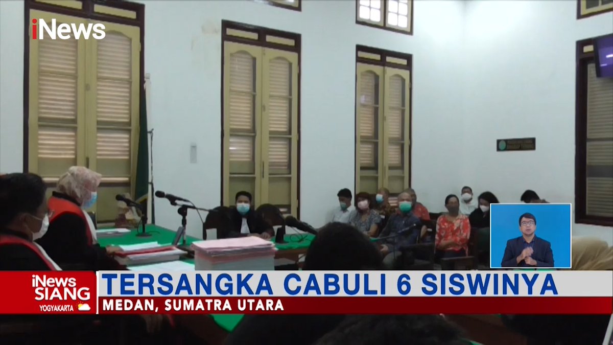SeputariNews's tweet photo. Predator Seksual di Medan Divonis 10 Tahun Penjara #iNewsSiang 30/12
Selengkapnya https://t.co/ruSn7wBKyb
#PredatorSeksual #Vonis #Penjara #Medan https://t.co/4srim9pUUP