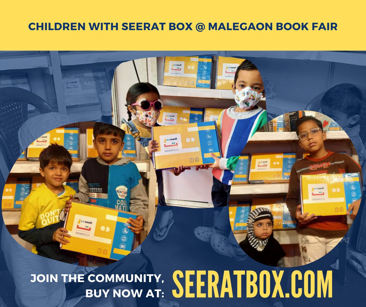SeeratBox's tweet photo. #SeeratBox is Seerah inspired, a new age learning box with 11 books and 5 activities in English and Urdu for early childhood education and tarbiyat.
Book your copy at:
https://t.co/uQcCdBGvaU https://t.co/P6P190HdYR
