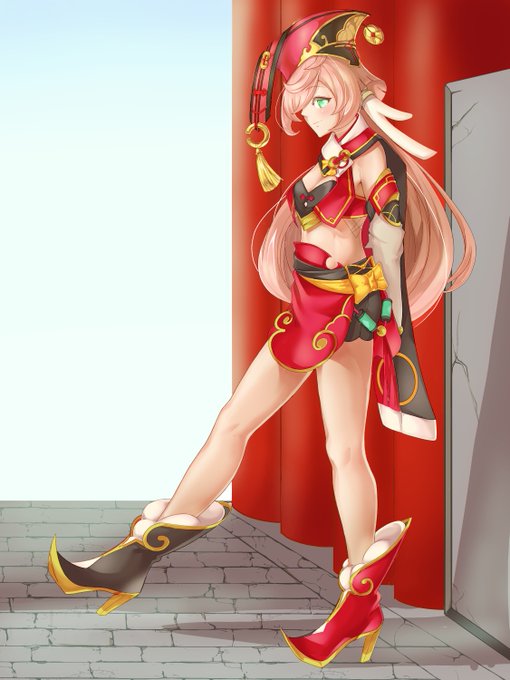 デート時間待ち煙緋

#原神
#GenshinImpact 