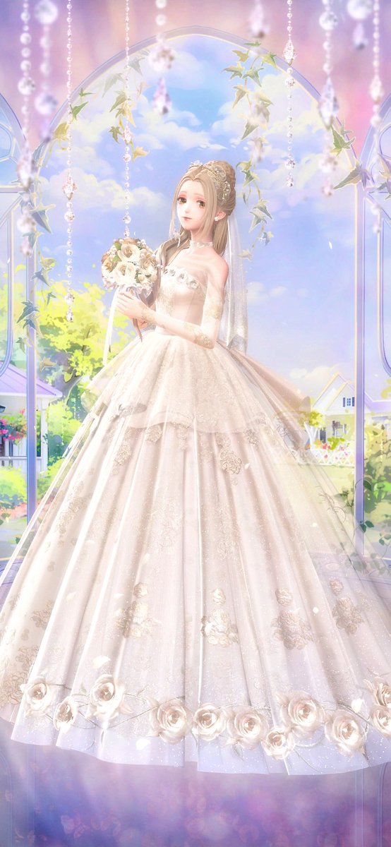 emirii41's tweet photo. Wedding...💐
明日のアプデ楽しみ☺️
#シャイニキ https://t.co/768bNslB4B