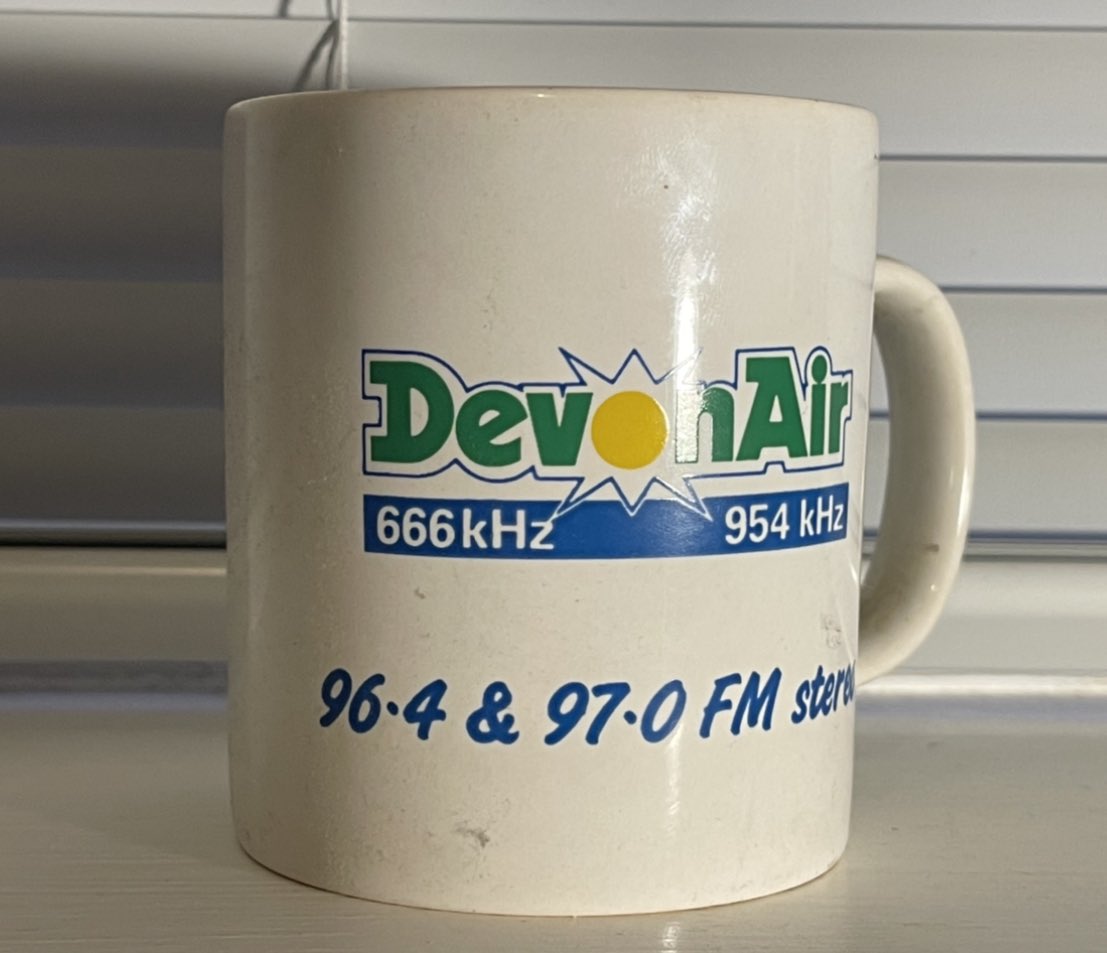 RadioMugs's tweet photo. From our own collection: #DevonAir #showusyourmugs https://t.co/F711ukUdHe