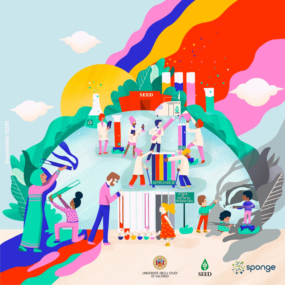Vincenzo_Naddeo's tweet photo. We wish you a colourful future! People continue to consume valuable resources from natural stock to colour their lives,almost like previous generations. Continuing this way, a #greyfuture will be destined for our children. We work every day to guarantee a #colourfulfuture for all https://t.co/G9ExoA9sUD