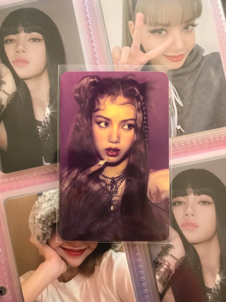 blinkeu_b's tweet photo. Got my lalisa 2nd press pob from @kshopbyjen thank you so much π #JenFeedback https://t.co/N5RSqmdNsK