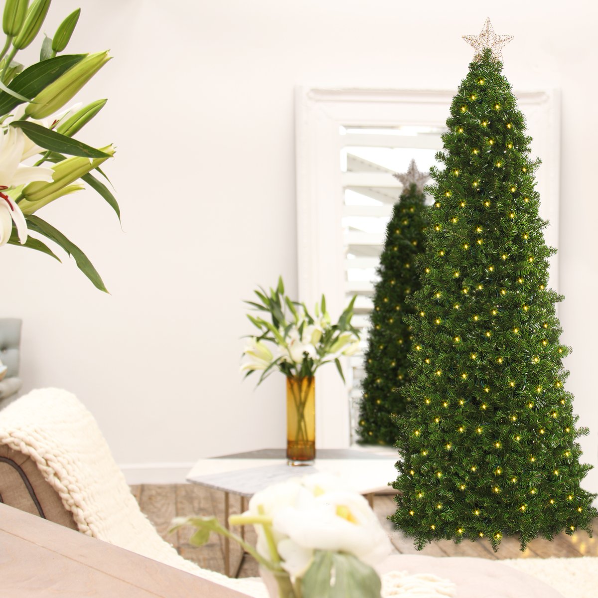 Christmas will always be as long as we stand heart to heart and hand in hand. Decorate your Pre-lit classic white lights Easy Treezy tree with your loved ones this holiday.   #easytreezy #easysetupchristmastree
 zcu.io/bDe8