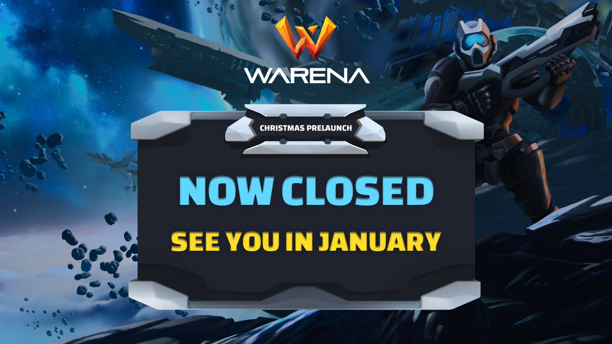 Christmas Pre-launch Special is now officially closed. Thank you for enthusiastically participating in. Don't forget to follow our social media to get new announcements and events updated on the NFT Box and Official Game Launch in January 2022 😊 #NFT #Metaverse #PlayToEarn