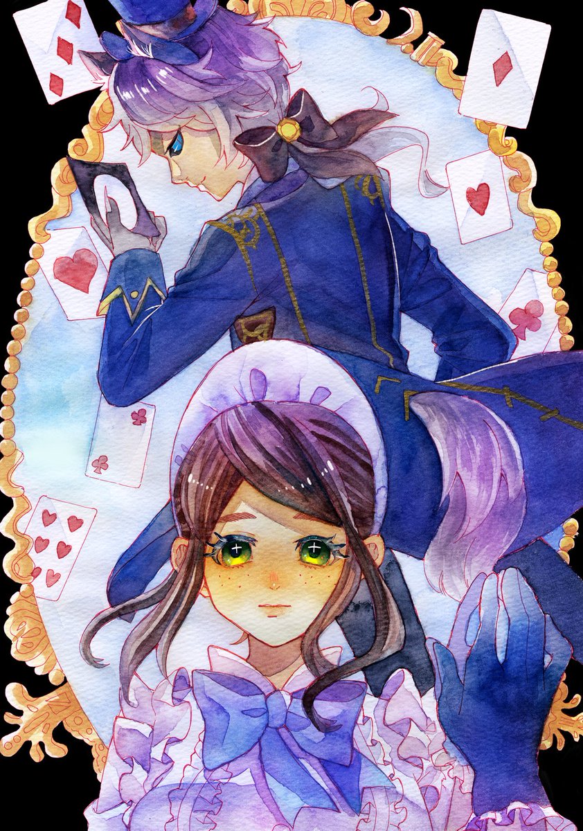 第五人格 Bj トランプ 再掲ブラックジャック🃏 #第五人格 #第五人格イラスト 」