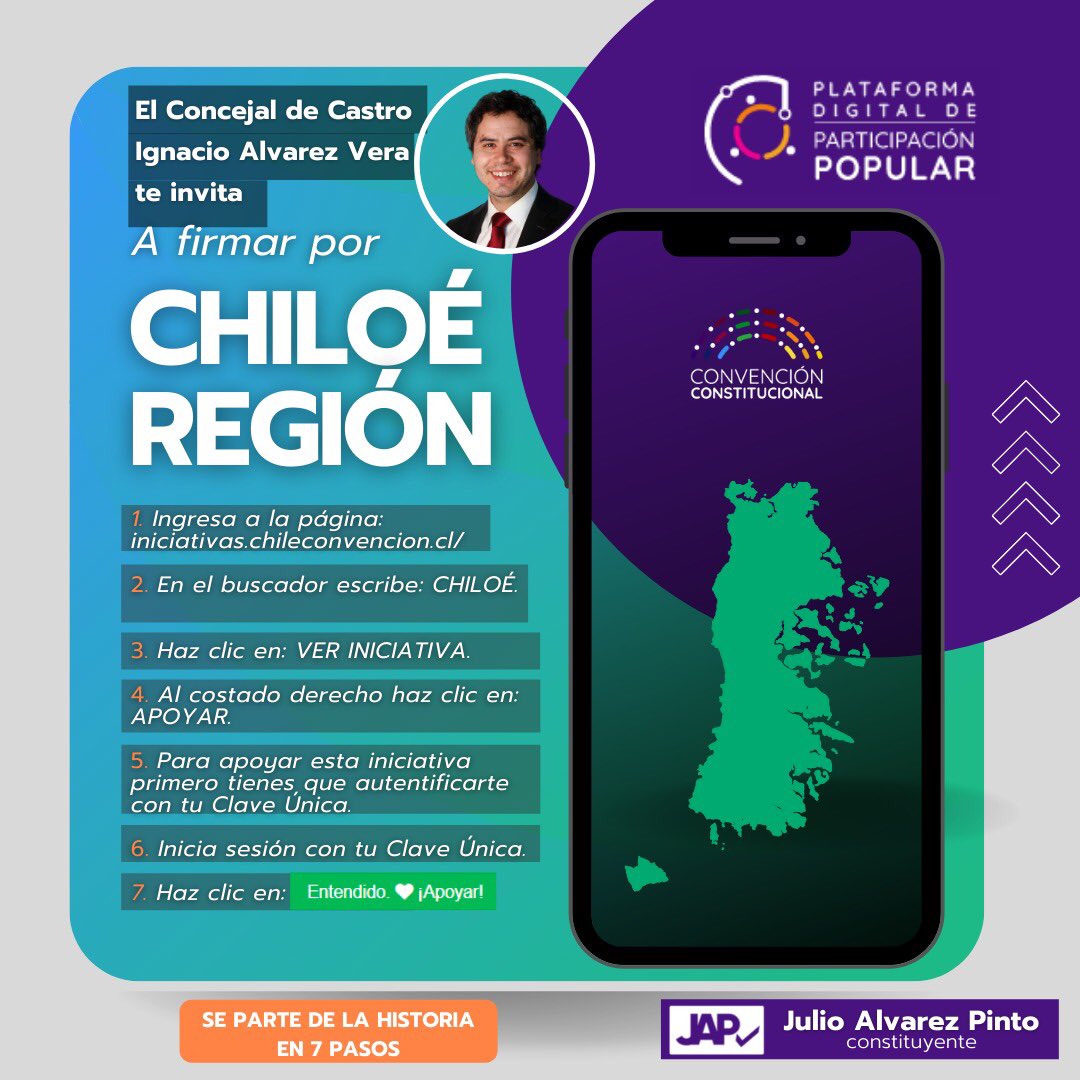 ialvarezvera's tweet photo. A votar por #ChiloéRegión https://t.co/JIFkdtVnk2