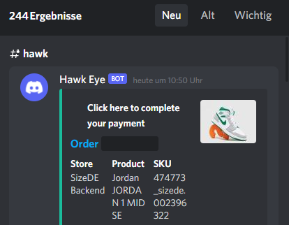 a lot canceled but still good amount of shippings 🤝
<a href="/HawkMesh/">HAWK</a> 
@DelusionAIO