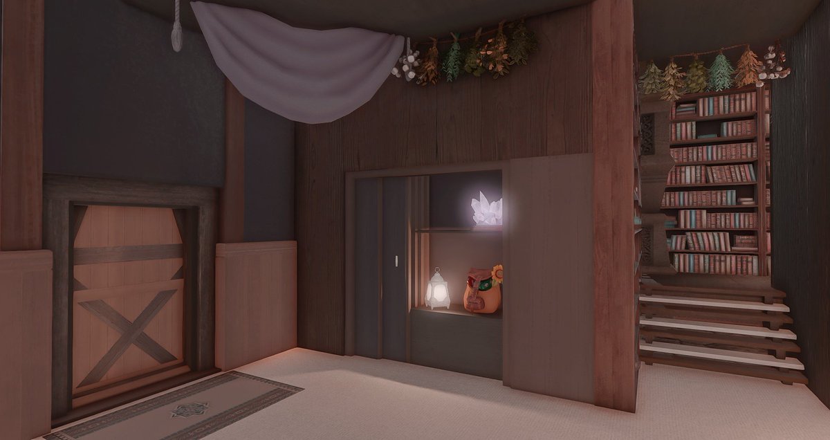 P_1cnic's tweet photo. #FF14housing #FF14ハウジング 
#ff14하우징 #ff14 #HousingEden 

커미션 | 하늘잔L | 흑마도사, 보라색

해냈어요!! 첫 대형!! 믿고 집을 맡겨주신 지인분께 다시 한 번 큰절을 올려보아요🙇‍♀️
모티브는 흑마도사 자캐가 사는 집으로 현관, 주방, 실내정원, 서재, 침실, 욕실을 모두 만들었어요🌌 https://t.co/vm0uEXiVuX