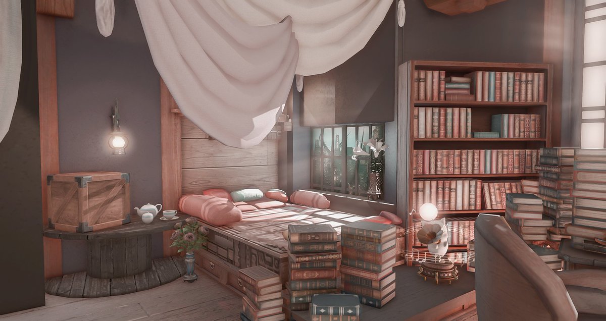P_1cnic's tweet photo. #FF14housing #FF14ハウジング 
#ff14하우징 #ff14 #HousingEden 

커미션 | 하늘잔L | 흑마도사, 보라색

해냈어요!! 첫 대형!! 믿고 집을 맡겨주신 지인분께 다시 한 번 큰절을 올려보아요🙇‍♀️
모티브는 흑마도사 자캐가 사는 집으로 현관, 주방, 실내정원, 서재, 침실, 욕실을 모두 만들었어요🌌 https://t.co/vm0uEXiVuX