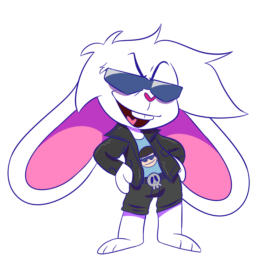 v0mitbunny's tweet photo. drew my bun cosplaying my boyfriend's  ̶l̶e̶a̶s̶t̶  favourite osomatsu character-
where my karamatsu girls at~? 😎

#furry #furryart #furryoc #osomatsusan #karamatsu
#karamatsugirls https://t.co/d1Ir4RuoV2