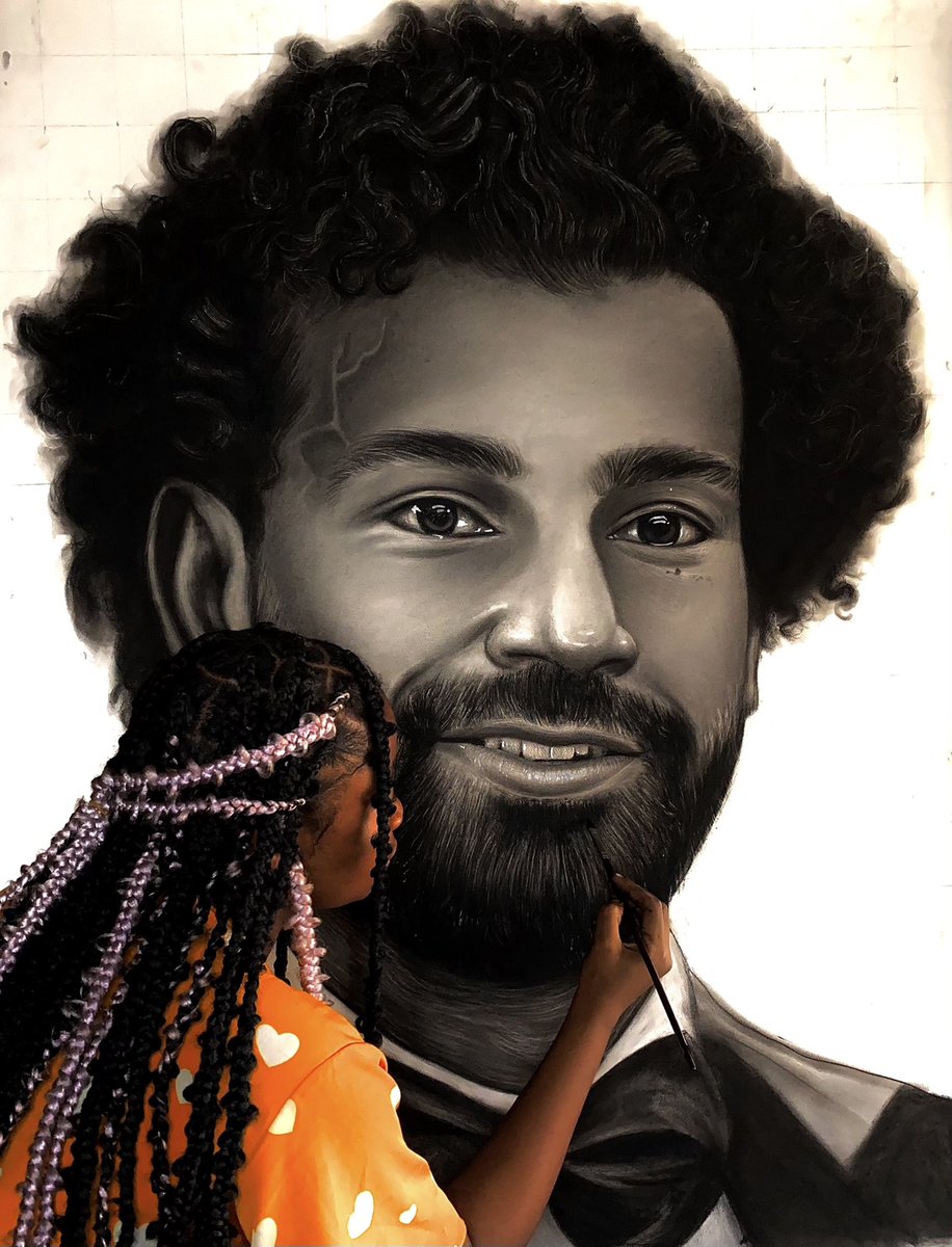 iamdebbieart's tweet photo. Pencil work of @MoSalah  done by me ,please kindly help me retweet and tag him hopefully he sees it🙏🏽 https://t.co/JeAYG2FUtB