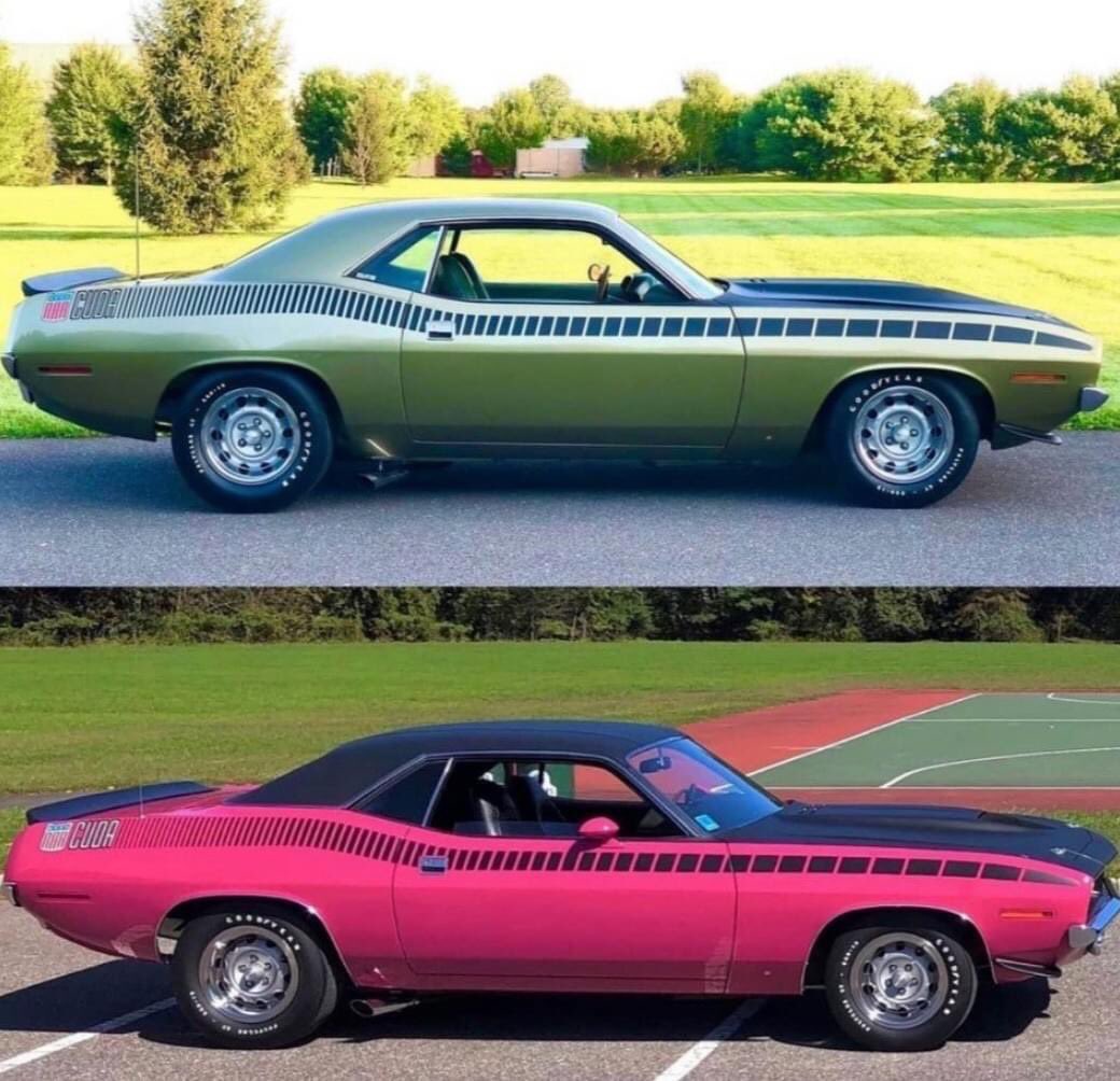 2 beautiful 70 AAR Cuda's