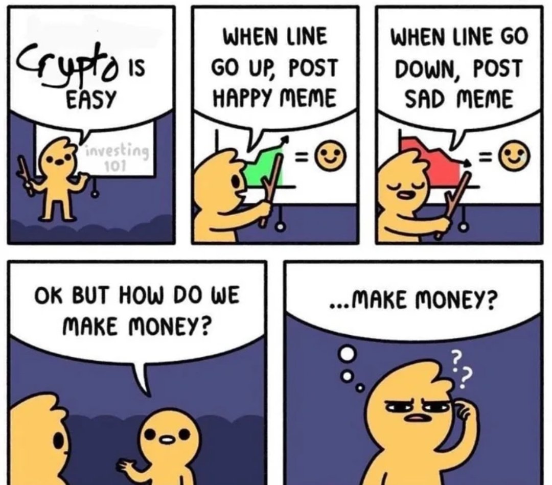 We don't do that here.
#cryptocurrency #cryptocrash