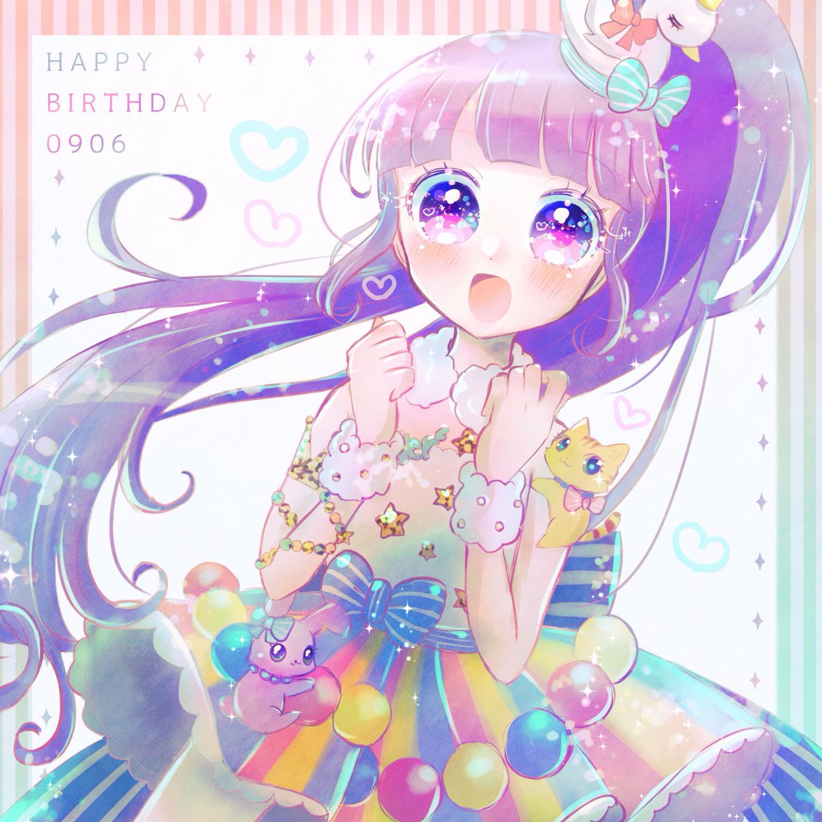 「プリパラに未来を感じた1年でした🎀✨

 #今年も残りわずかなのでお気に入りの」|ゆめのころなੈ✩4/2 ﾌﾟﾘ90のイラスト