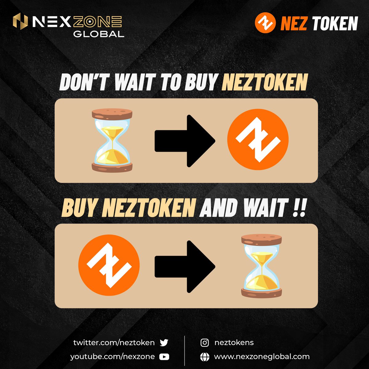 nexzoneglobal's tweet photo. Don’t wait For it just Buy and Hold #Neztoken

Nexzonex Global Exchange 
https://t.co/mgSi93S4s8

Swap https://t.co/cRozkXOQVl

https://t.co/7qKinDzixc

#nexzoneglobal #nez #neztoken #nex #nextoken https://t.co/s6TPLVnufh