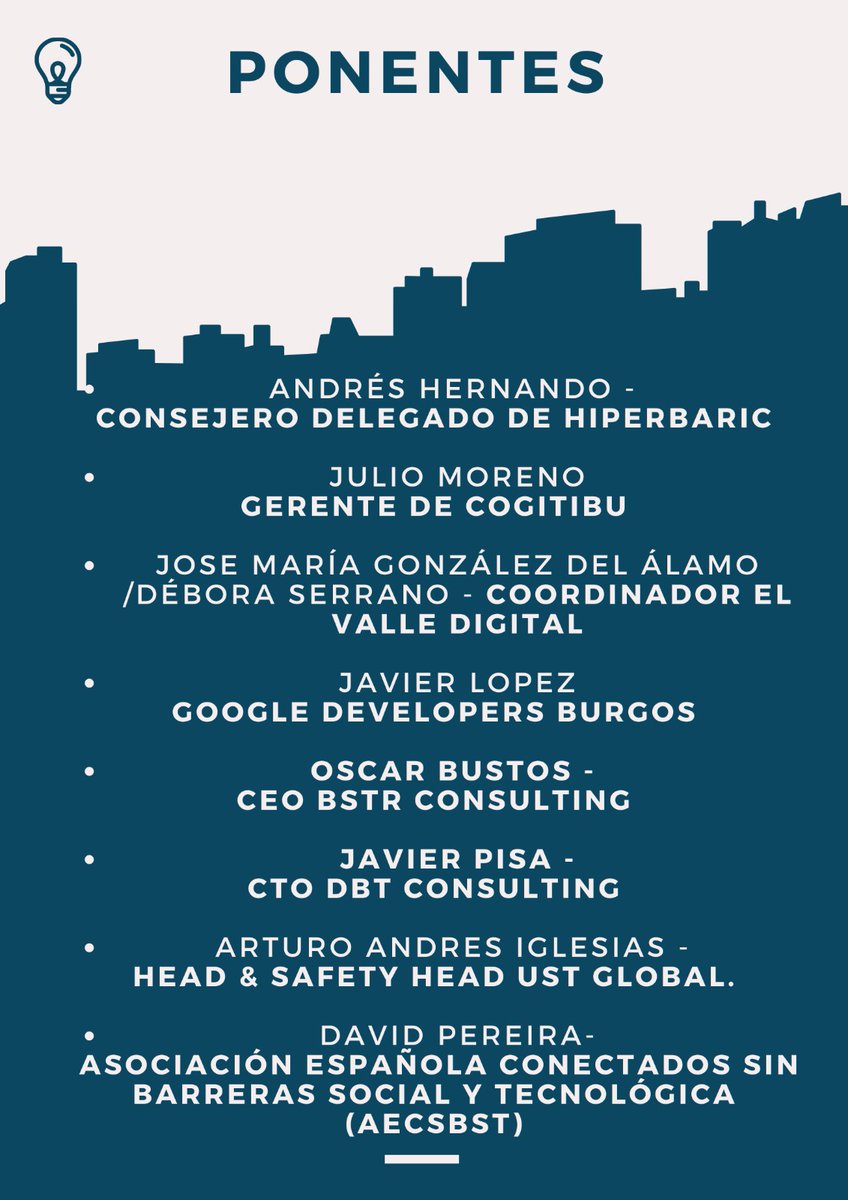 Esta tarde a las 17h os esperamos en el evento de cierre de año, donde nos juntaremos empresas y entidades relevantes de la comunidad #burgalesa para hacer una retrospectiva de lo que ha sido este 2021 y pensar en el futuro. ¿Te apuntas?

meetup.com/es-ES/GDG-Burg…