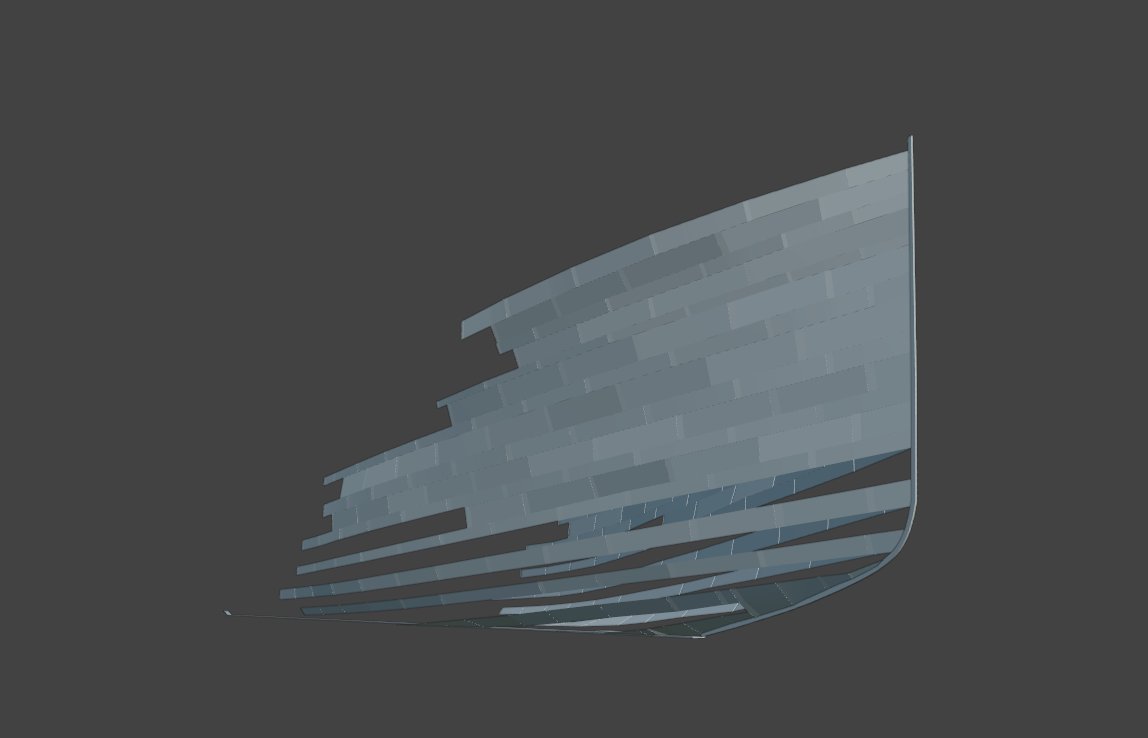 A semi plated hull for Titanic that I made a while back

#RobloxDev 
#3dmodeling